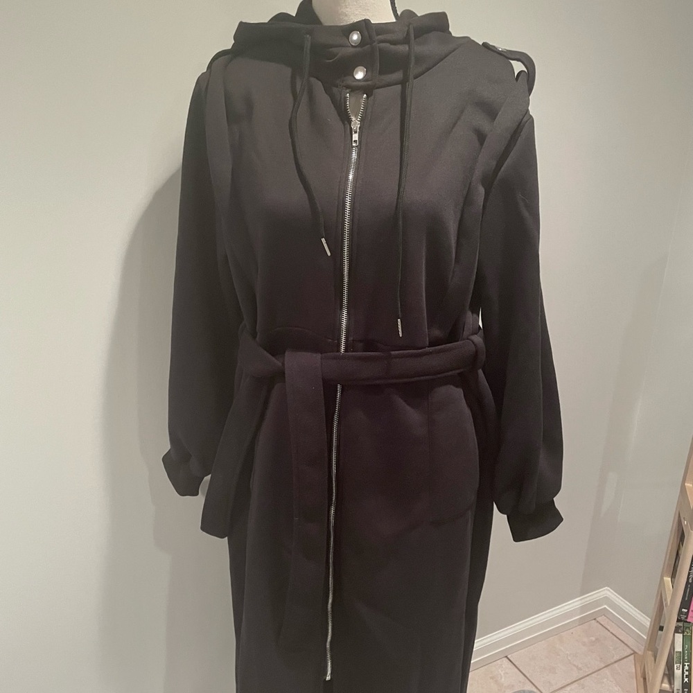 Handmade Hoodie Jacket Long Coat Korean Fashion